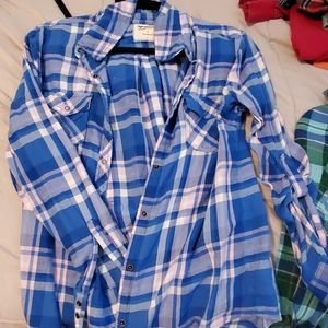 Long sleeve plaid